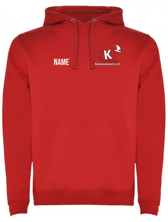 Hoodie | Herren | Built your Brand | rot | Schweinaer Karnevalverein e.V.