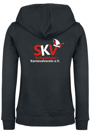 Hoodie | Damen | Built your Brand | schwarz | Schweinaer...