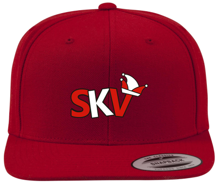 Basecap Snapback | rot | Schweinaer Karnevalverein e.V,