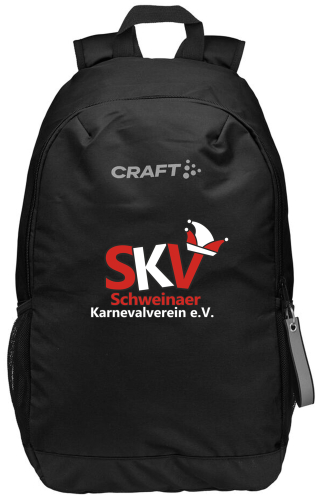 Rucksack | CRAFT | Ability Practice Backpack | schwarz | Schweinaer Karnevalverein e.V.