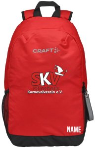 Rucksack | CRAFT | Ability Practice Backpack | rot | Schweinaer Karnevalverein e.V.