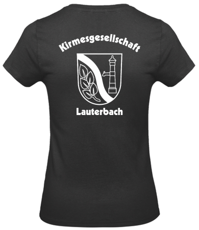 T-Shirt | Damen | schwarz | Kirmesgesellschaft Lauterbach