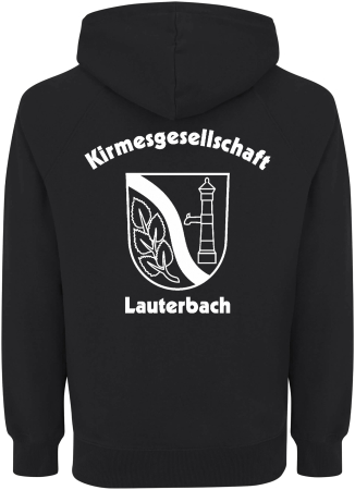 Hoodie | Herren | schwarz | Kirmesgesellschaft Lauterbach