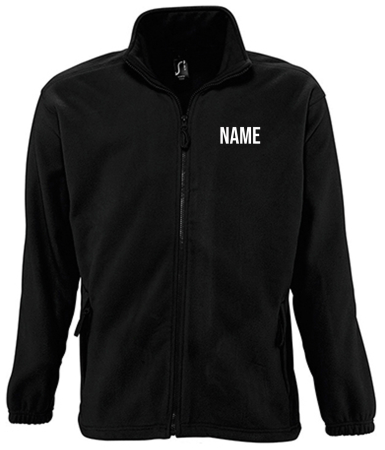 Fleecejacke | Herren | schwarz | Kirmesgesellschaft...