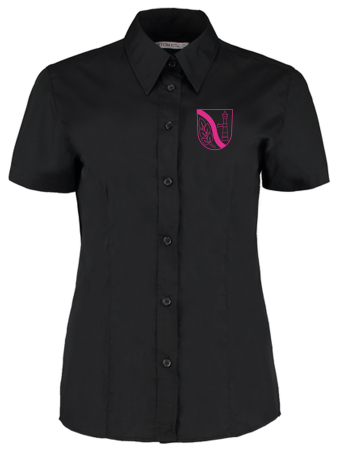 Bluse | kurzarm | Damen | schwarz | Kirmesgesellschaft Lauterbach