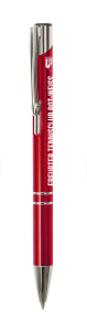 Pen | Metall | rot | Logo | Erfurter Tennisclub Rot-Weiß
