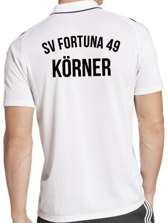 Polo | Herren | adidas TIRO 25 | white | SV Fortuna 49...