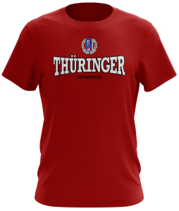 T-Shirt | Tourshirt 25/26 | Thüringer Unterwegs | rot | Erfurt
