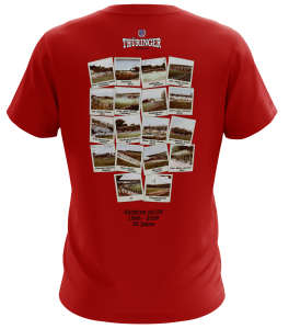 T-Shirt | Tourshirt 25/26 | Thüringer Unterwegs | rot | Erfurt
