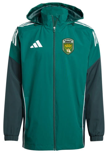 All Weather Jacket | Herren | adidas TIRO 25 | dark green | SV Fortuna 49 Körner