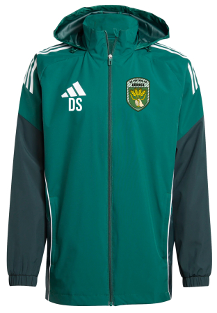 All Weather Jacket | Herren | adidas TIRO 25 | dark green | SV Fortuna 49 Körner