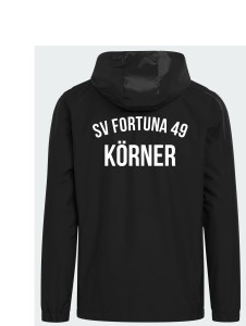 All Weather Jacket | Kinder | adidas TIRO 25 | black | SV Fortuna 49 Körner