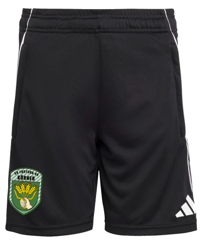 Training Short | Adidas Tiro 25 | Kinder | black | SV Fortuna 49 Körner