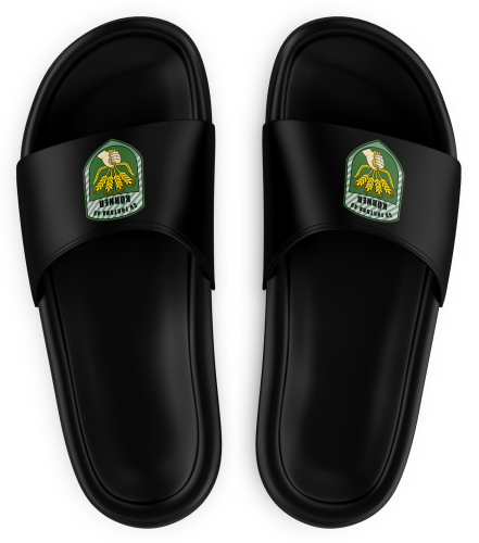 Badeschuhe | Logo | schwarz | SV Fortuna Körner