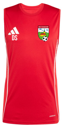 ärmelloses Trikot | Adidas Tiro 25 | Herren | rot | SV70 Tonndorf