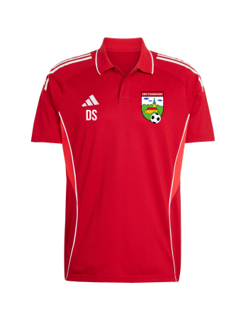 Polo | Adidas Tiro 25 | Kinder | rot | SV70 Tonndorf
