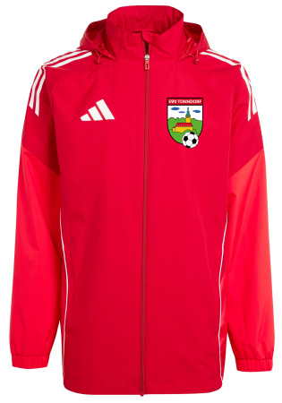 Allwetterjacke | Adidas Tiro 25 | Herren | rot | SV70 Tonndorf