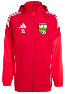 Allwetterjacke | Adidas Tiro 25 | Herren | rot | SV70 Tonndorf