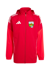 Allwetterjacke | Adidas Tiro 25 | Kinder | rot | SV70 Tonndorf