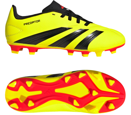 adidas - Predator Club FxG J - neon yellow