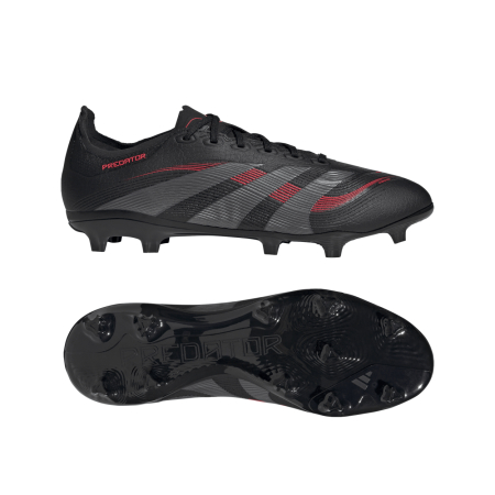 adidas | PREDATOR PRO FG | schwarz/rot