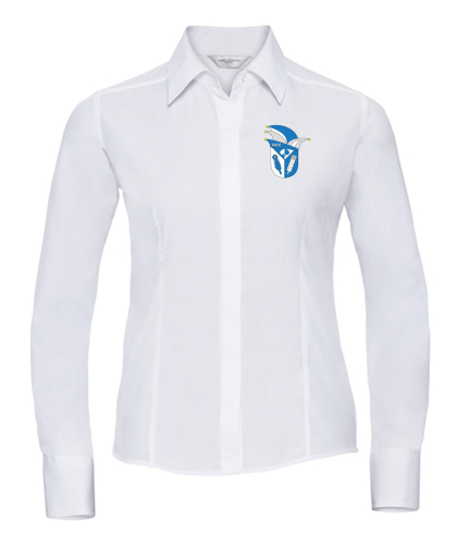 Bluse | langarm | Damen | weiss | Großwechsunger Carnevalclub e.V.