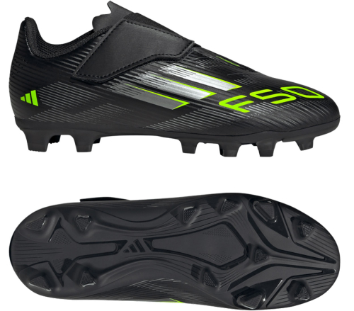 adidas | F50 CLUB VEL FG/MG J | schwarz