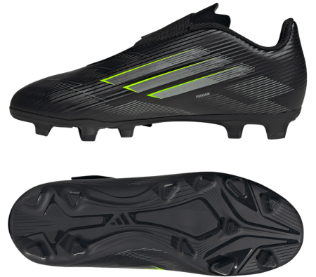 adidas | F50 CLUB VEL FG/MG J | schwarz