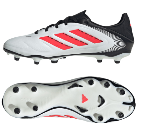 adidas | COPA PURE III LEAGUE FG/MG | weiß/schwarz/rot