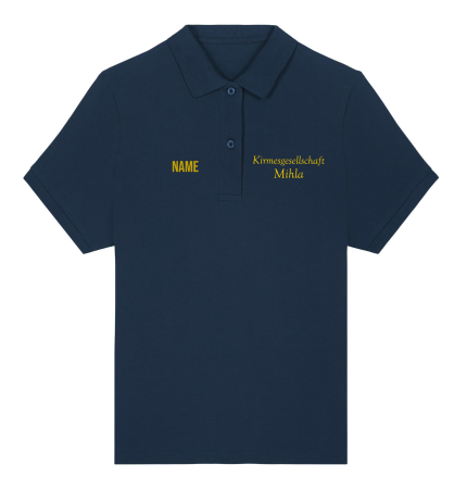 Polo Damen | Stanley Stella Coaster | french navy | Kirmesgesellschaft Mihla