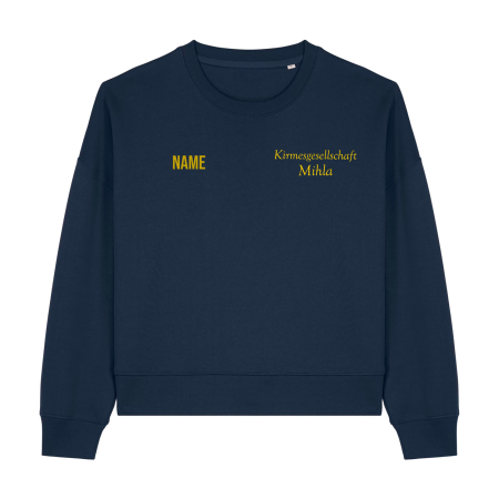 Crewneck Sweatshirt Damen | Stanley Stella Alma | french navy | Kirmesgesellschaft Mihla