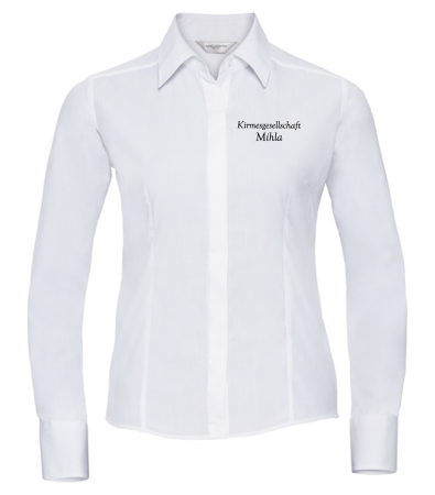 Bluse | langarm | Damen | weiss | Kirmesgesellschaft Mihla