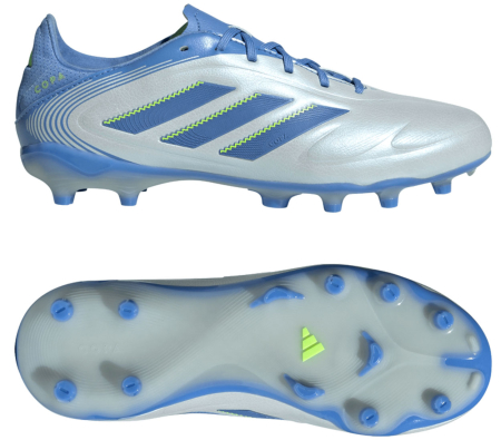 adidas | COPA PURE III LEAGUE FG/MG J | silber-hellblau