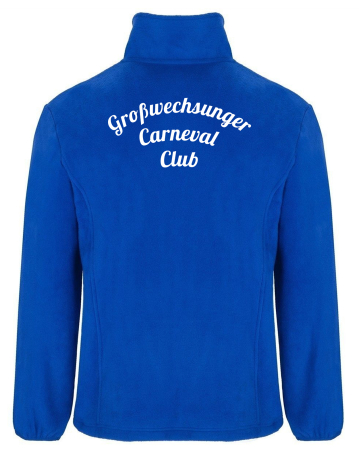 Fleecejacke | Herren | royal blau | Großwechsunger...