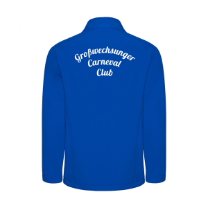 Softshelljacke für Herren | Roly nebraska | royal blau | Großwechsunger Carnevalclub e.V.