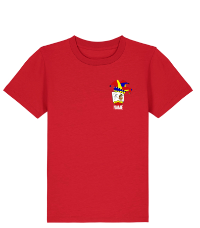 T-Shirt für Kinder  | Stanley&Stella rot | Gleichamberger Karnevalsverein e.V.