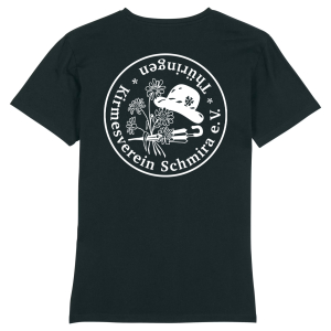 T-Shirt mit V-Ausschnitt Herren | Stanley Stella Presenter | schwarz | Kirmesgesellschaft Schmira