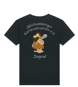 T-Shirt für Kinder  | Stanley&Stella schwarz | Gleichamberger Karnevalsverein e.V.