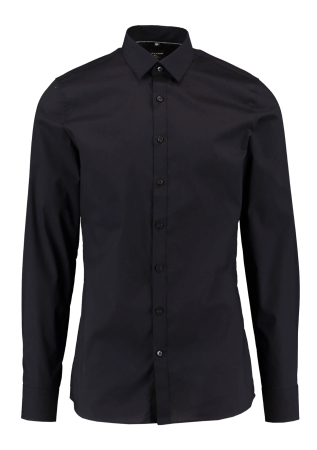Hemd | langarm | Herren | schwarz | Kirmesgesellschaft...