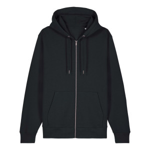 Sweatjacke mit Kapuze unisex | Stanley Stella Cultivator 2.0 | schwarz | Kirmesgesellschaft Schmira