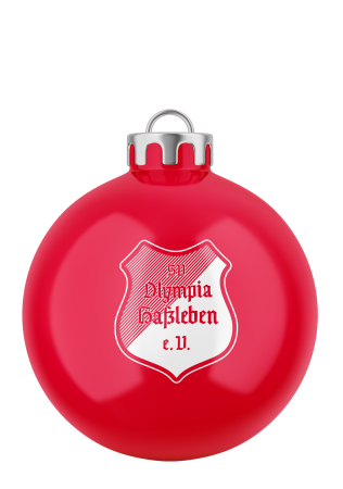 Weihnachtsbaumkugel | glanz | Logo | SV Olympia...