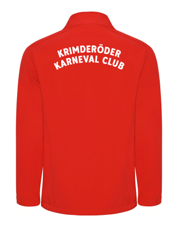 Softshelljacke für Kinder/Herren rot | Roly Nebraska | Krimderöder Karneval Club