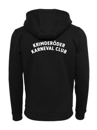 Kapuzenjacke | Herren | schwarz | Krimderöder Karneval Club