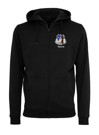 Kapuzenjacke | Herren | schwarz | Krimderöder Karneval Club