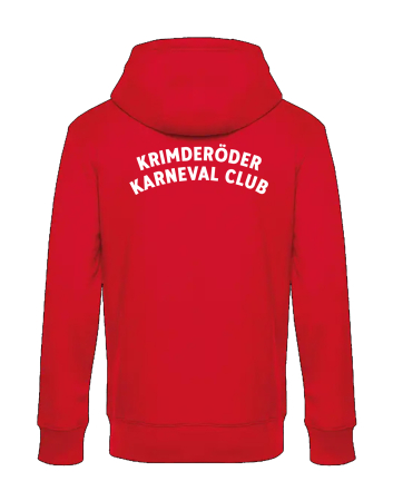 Kapuzenjacke | Herren | rot | Krimderöder Karneval Club