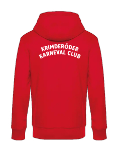 Kapuzenjacke | Herren | rot | Krimderöder Karneval Club