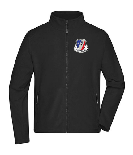 Fleecejacke | Herren | schwarz | Krimderöder Karneval Club