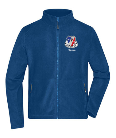 Fleecejacke | Herren | blau | Krimderöder Karneval Club