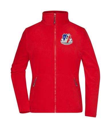 Fleecejacke | Damen | rot | Krimderöder Karneval Club