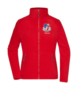 Fleecejacke | Damen | rot | Krimderöder Karneval Club